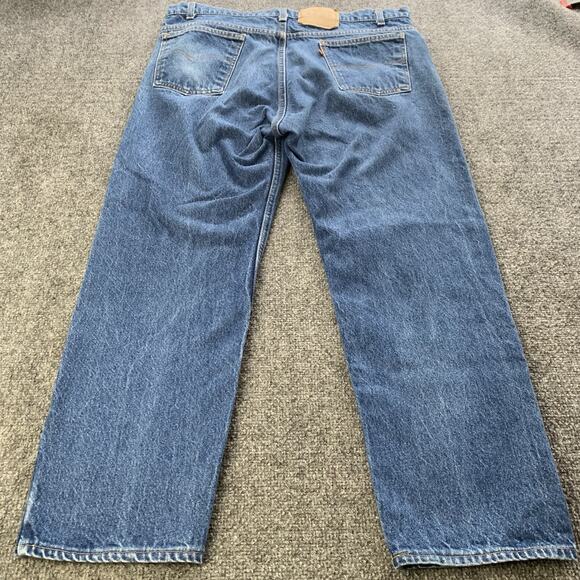 Vintage Levi’s 505 Orange Tab Mens Jeans Regular Fit Size 40x30 (Actual 38x28) - Picture 2 of 16